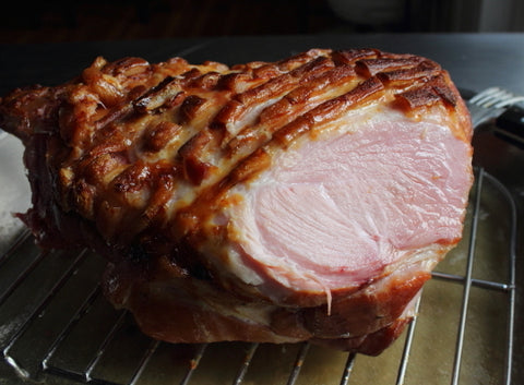 home cured ham, easy meal plan