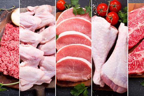 5 packs of meat for 20euro