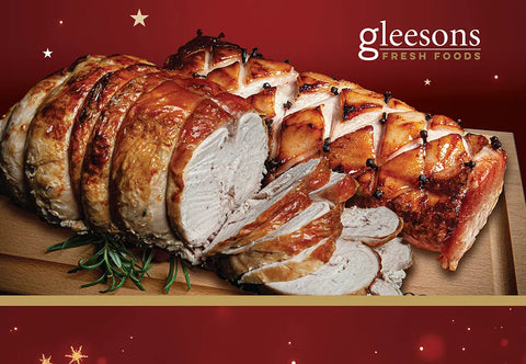 Large Hamper: Boned & Rolled Turkey Crown and Large Home Cured Ham